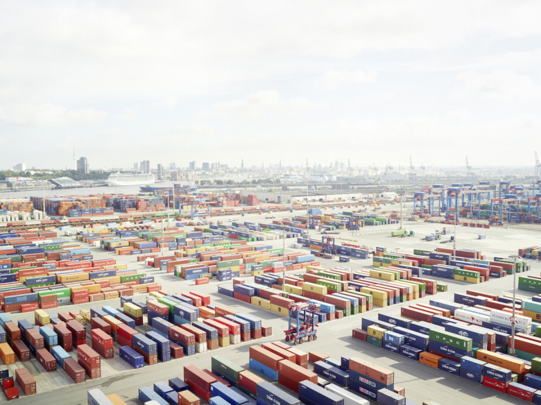 Henrik Spohler, In Between, Hamburg Containerterminal
