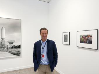Thomas Zander auf der Messe Paris Photo, 13.11.2015. Foto: A.G.